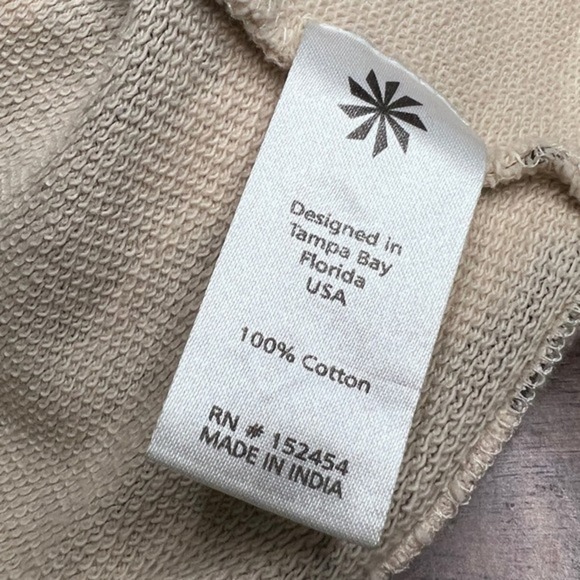 CAITE Posie Cow Print Embroidered Floral Zip Front Hoodie Sweatshirt‎ Size Small - Picture 7 of 7